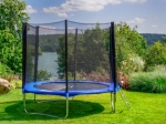 Trampolína Funfit 252cm + ochranná sieť + rebrík