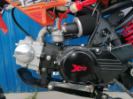 Pitbike XTR 607 125cc 17/14 modrá