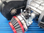 Motor 49cc s tuningovým karburátorom