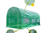 Tunelový záhradný fóliovník Funfit 6m2 3x2x2m d/š/v
