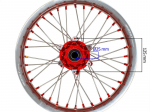 Zadný ráfik 18" x 2.15" pre KTM, ASIX XR99 a GAS GAS