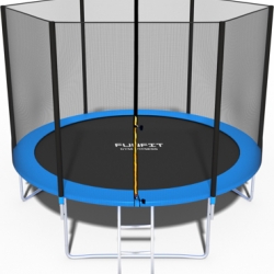 Trampolina Funfit 312cm + ochranná sieť + rebrík