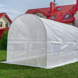 Tunelový záhradný fóliovník Funfit 10m2 4x2,5x2m d/š/v