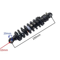Zadný tlmič 29cm 10Fi  hrúbka pružiny 11mm olejový