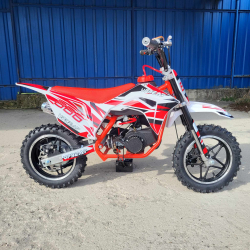 Minicross UPBEAT Gazelle 49cc 2T 10“ červená (3-7 rokov) 2 farby