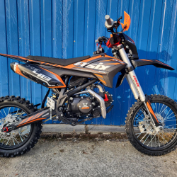 Pitbike ASIX XB-48 125ccm 17“/14"  E-START + svetlo 3 farby