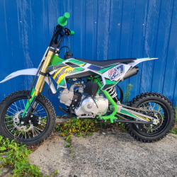 PITBIKE APAQ XB-27 125ccm poloautomat 14/12 e-start zelený
