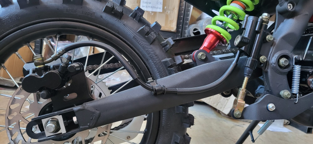 zadný brzdový system xtr 616 125cc /150cc