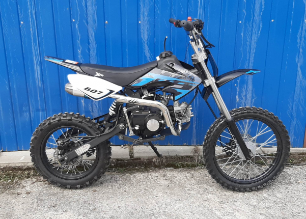 Pitbike XTR 607 125cc 17/14 modrá