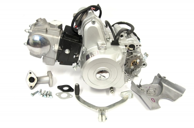 Kompletný motor ATV 125ccm (1+1) piest 52,4mm