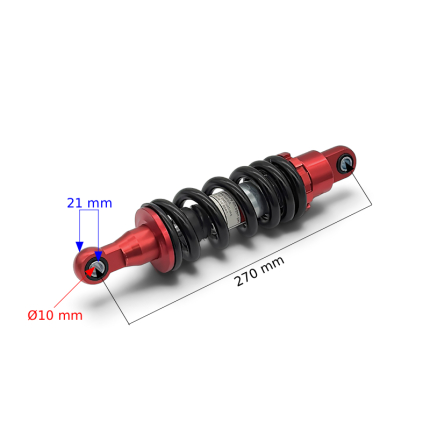 Zadný tlmič odpruženie 27cm pre XB-27 110cc olejový