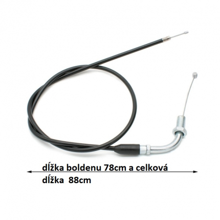 Plynové lánko 88cm pre pitbike xtr 607