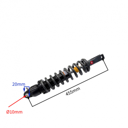 Zadný tlmič pre Lizzard 250cc 45,5cm